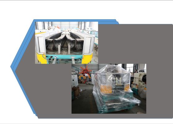HDPE PVC 800mm İkiz Boru Ekstrüzyon Üretim Hattı