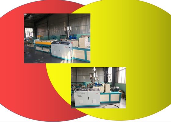PVC 350mm Çift Borulu Ekstrüzyon Hattı
