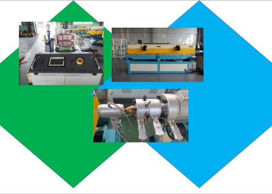 PVC 750mm Plastik Oluklu Boru Makinası