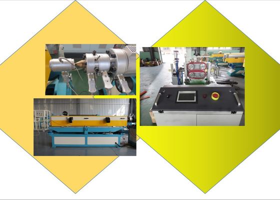LDPE PVC 130mm Plastik Oluklu Boru Makinası