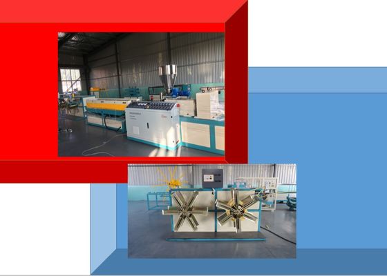 PPR Katı 10kg / H Oluklu Boru Yapma Makinesi