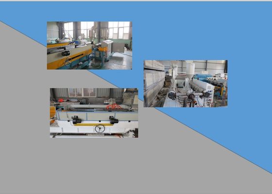 HDPE Tek Duvar Oluklu Boru Ekstrüzyon Hattı