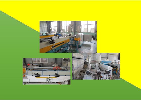 50mm HDPE Oluklu Boru Ekstrüzyon Yapma Makinesi Hattı