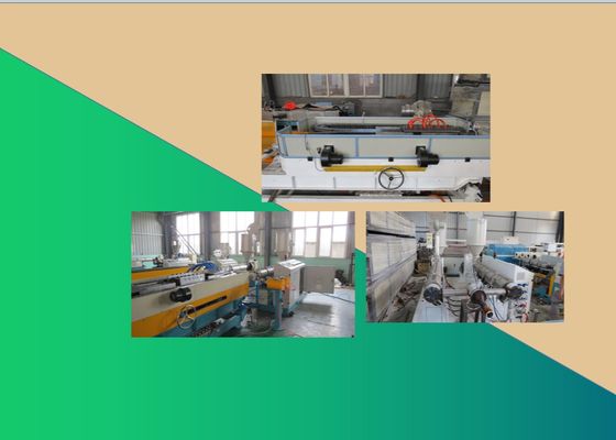 HDPE Tek Duvar Oluklu Boru Makinası