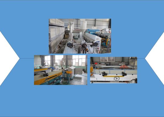 PE PA 60mm Plastik Boru Ekstrüzyon Makine