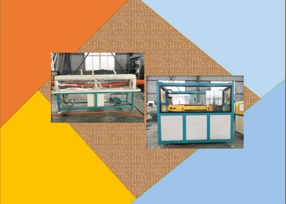 Derin Vida 800Kg / H PLC Oluklu Boru Ekstrüzyon Hattı