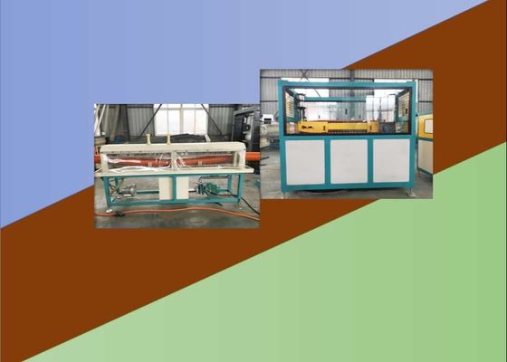 Tek Vidalı XPU ABB Inverter PVC Oluklu Boru Makinası