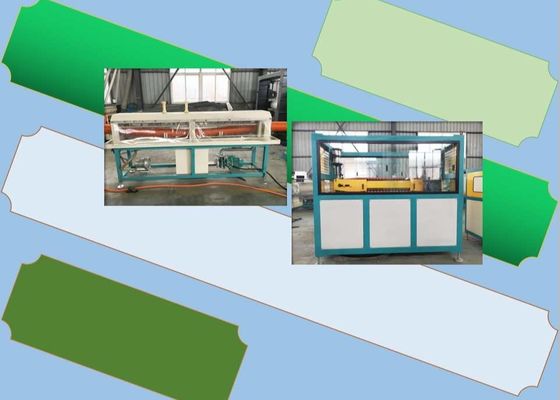Tek Vidalı XPU ABB Inverter PVC Oluklu Boru Makinası