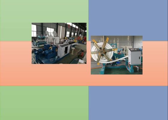 Pe Pp 800mm Çift Duvar Oluklu Boru Ekstrüzyon Hattı