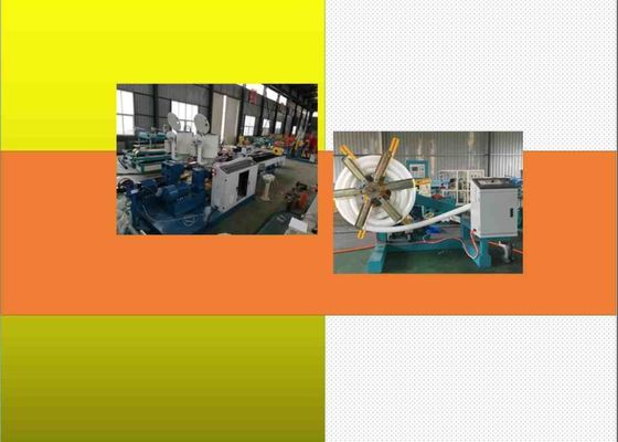 PVC Çift Duvar Oluklu Boru Ekstrüzyon Makine