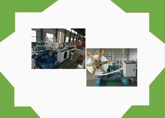 PVC Çift Duvar Oluklu Boru Ekstrüzyon Makine