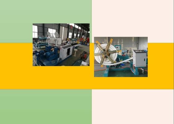 Sert Emiş Hortumu 160mm 30kg / h PVC Boru Yapma Makinesi