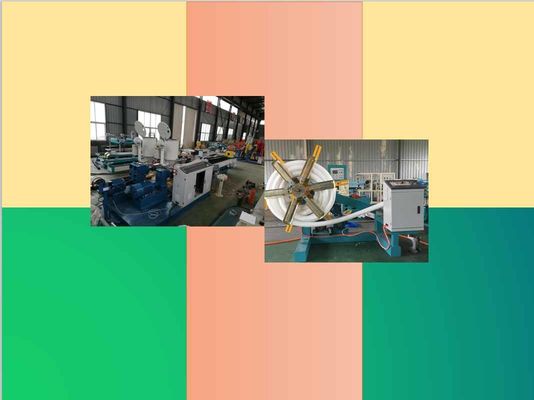 Çift Vidalı 30kg / H 110mm Pvc Boru Ekstrüzyon Hattı