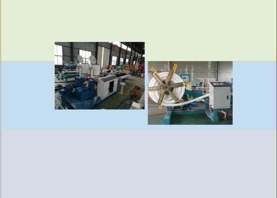 Çift Vidalı 30kg / H 110mm Pvc Boru Ekstrüzyon Hattı