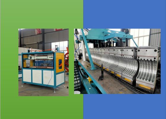 15m / Min 35kw 100Kg / Hr HDPE LDPE Boru Ekstrüzyon Makine