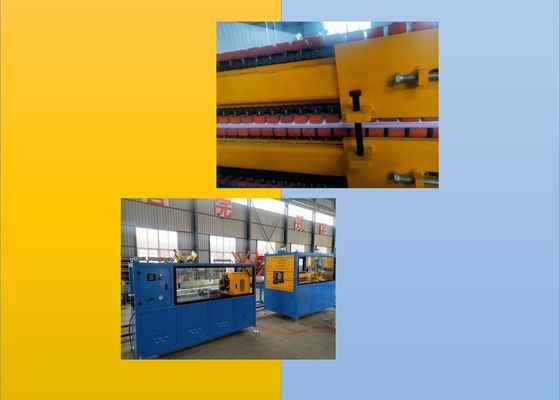250kgh PLC Derin Vidalı HDPE Oluklu Boru Ekstrüzyon Hattı