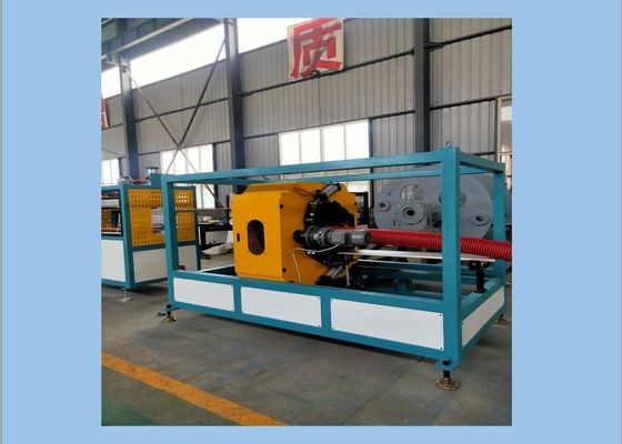 Tek Vidalı PVC 800mm Oluklu Boru Ekstrüzyon Hattı