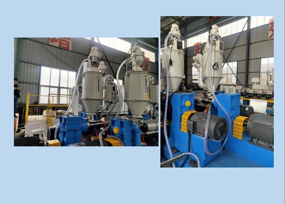 Güneş Enerjisi PLC PPR Plastik HDPE Boru Ekstrüzyon Hattı