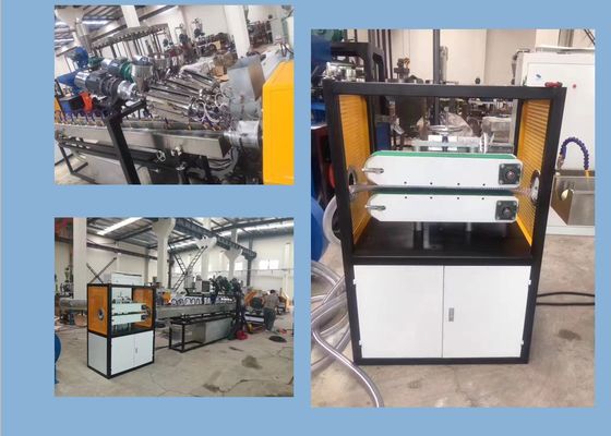 Çift Duvar HDPE PVC PLC Oluklu Boru Ekstrüzyon Hattı