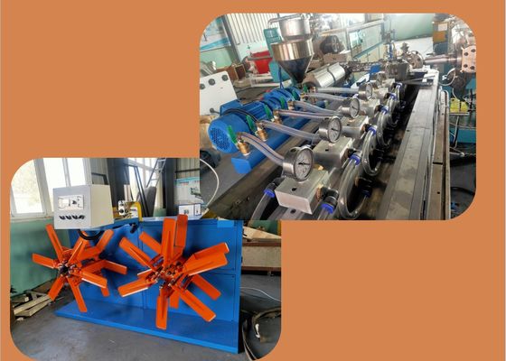 40m / Min PVC Kılıf Ekstruder Tel Kablo Yapma Makinesi