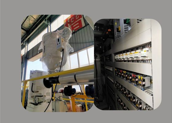 1000mm Genişlik HDPE Plastik Levha Ekstrüzyon Hattı Nem Karşıtı
