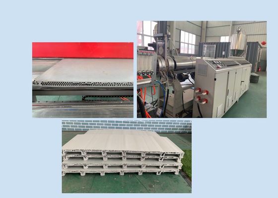PP PS Çift Katmanlı Plastik Levha Ekstrüzyon Hattı 1220-2100mm