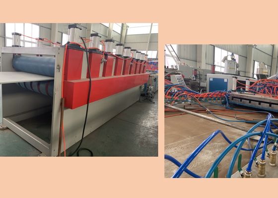 PP İçi Boş Çapraz Plastik Levha Ekstrüzyon Hattı İntegral Tip Ekstruder