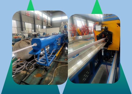 Üç Katmanlı HDPE Boru Ekstrüzyon Hattı Polipropilen İkiz Boru Ekstrüzyon Makinesi