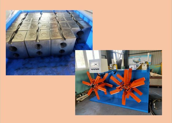 40r / Min PVC Oluklu Boru Ekstrüzyon Hattı 18.5kw