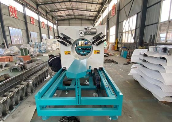 Yüksek Verimli Bilgisayarlı Plastik Tek / Çift Duvar Oluklu Boru Ekstrüzyon Hattı