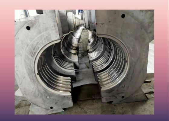 Oluklu Kanalizasyon Drenaj Tüpü Ekstrüzyon Makine 500mm