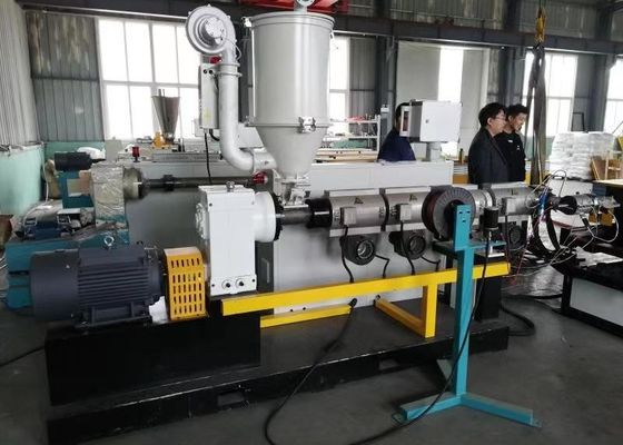 180kg/H Çift Duvar Oluklu Boru Makinası Elektrikli Isıtma 33L/D