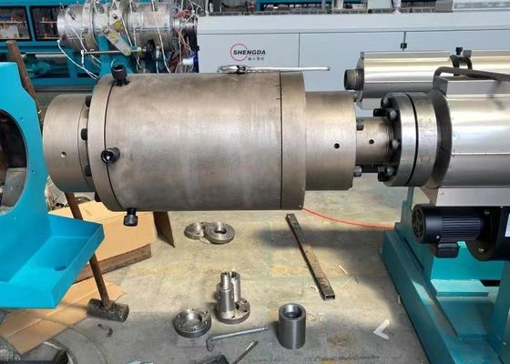 Tek Vidalı 110mm HDPE Boru Ekstrüzyon Hattı Yağ Temini