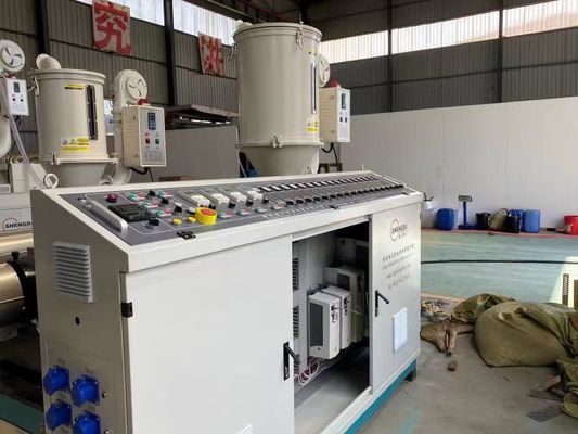Tek Vidalı 110mm HDPE Boru Ekstrüzyon Hattı Yağ Temini