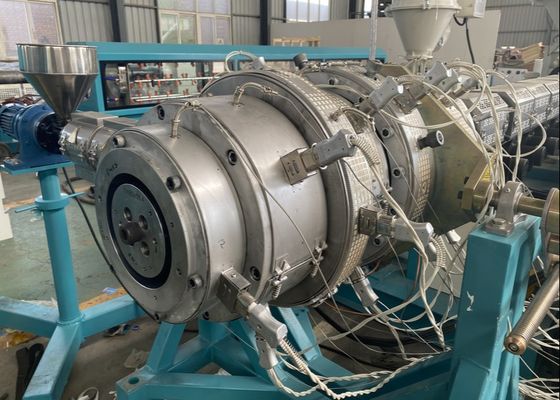 Büyük Çaplı Drenaj Çok Katmanlı HDPE Katı Duvar Boru Üretim Hattı