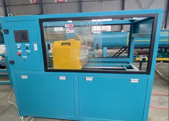 320kg / H Tek Vidalı HDPE Boru Ekstrüzyon Hattı Su Temini Boru Ekstruder Makinesi