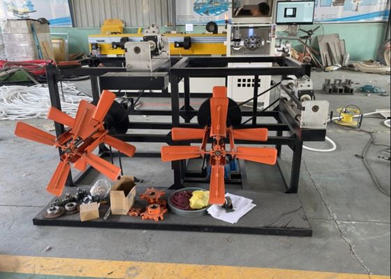 Tek Vidalı 32mm Oluklu Boru Ekstrüzyon Hattı 24m/Dk