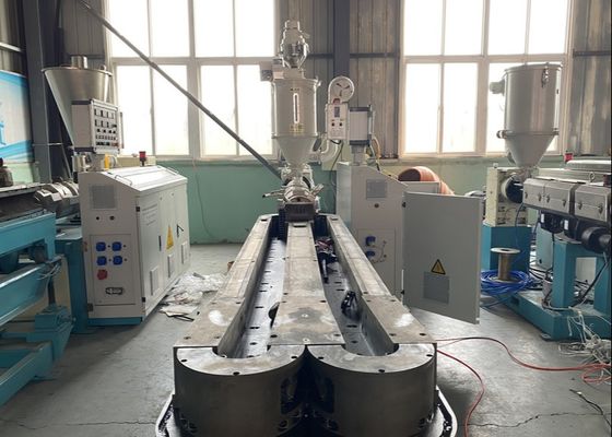 35mm HDPE Tek Duvar Oluklu Boru Ekstrüzyon Hattı Aşınma Önleyici