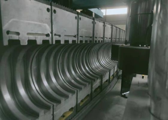 HDPE Çift Duvar Oluklu Boru Ekstrüzyon Hattı Tam Geçmeli 6,5 m/dak