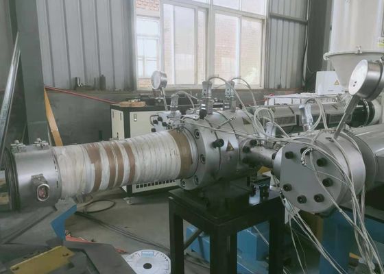 PVC Tek Duvar Oluklu Boru Makinası 20m/ Min 110mm 315mm