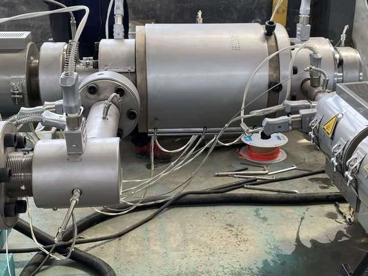 200-500mm Tek Duvar Oluklu Boru Ekstrüzyon Hattı / Yapma Makinesi