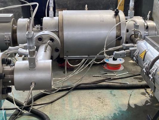 Üç Katlı PE Plastik Boru Üretim Hattı Damla Sulama Suyu Temini Enerji Gaz Borusu