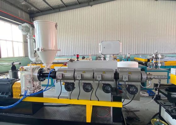 16-50mm Plastik Hortum PE Tek Duvar Oluklu Boru Makinası