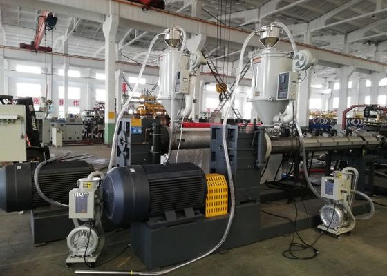 200-500mm Elektrik Borusu Tek Duvar Oluklu Boru Ekstrüzyon Hattı