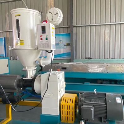 16-32mm PP|PE|PA Plastik Tek Duvar Oluklu Boru Extruder PLC Kontrol