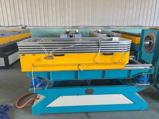 80kg/H PE PP Tek Duvar Oluklu Boru Ekstrüzyon Hattı Tek Vidalı