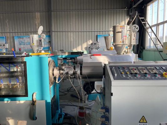 25-100mm HDPE PP Karbon Spiral Boru Plastik Makine Üretim Hattı
