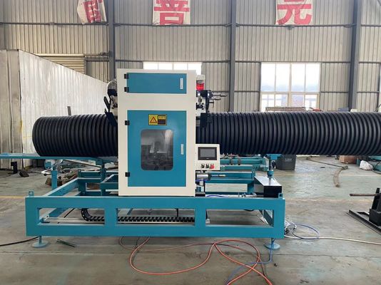 200mm - 400mm PE PP HDPE Çift Duvar Oluklu Boru Ekstrüzyon Hattı