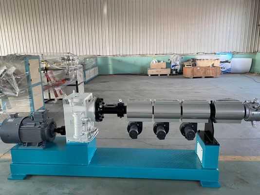 16-63mm HDPE PE PVC Tek Duvar Oluklu Boru Ekstrüzyon Hattı Yapma Makinesi