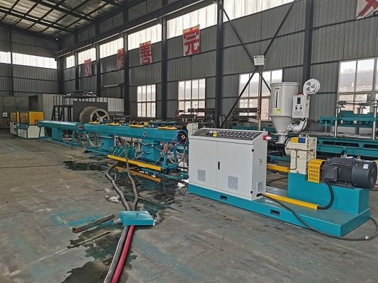 Su Temini Drenaj Plastik PVC Boru Ekstrüzyon Üretim Hattı Otomatik 16-63mm
